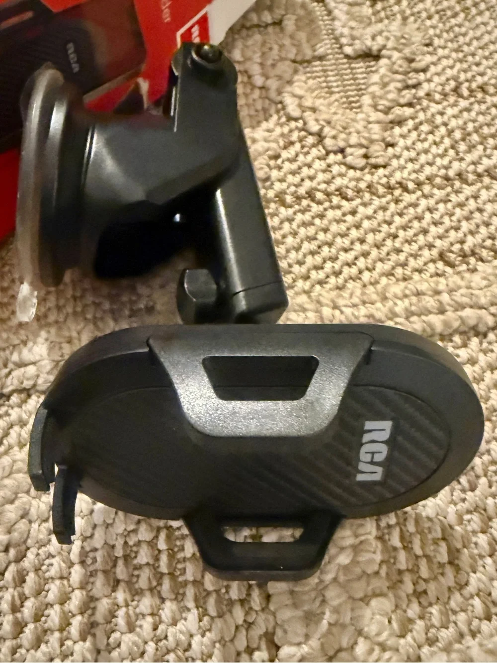 New RCA Universal Telescopic Car Phone Mount Holder - Black